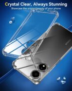 ⁦جراب حماية شفاف رفيع مقاوم للصدمات من مادة TPUمن Gorilla لهاتف  HONOR X5 Plus .⁩ - الصورة ⁦5⁩