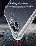 ⁦جراب حماية شفاف رفيع مقاوم للصدمات من مادة TPUمن Gorilla لهاتف  Infinix Smart 9.⁩ - الصورة ⁦8⁩