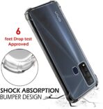 ⁦جراب حماية شفاف رفيع مقاوم للصدمات من مادة TPUمن Gorilla لهاتف  Vivo Y30 .⁩ - الصورة ⁦4⁩