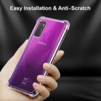 ⁦جراب حماية شفاف رفيع مقاوم للصدمات من مادة TPUمن Gorilla لهاتف  Infinix Hot 9 Play .⁩ - الصورة ⁦5⁩