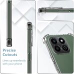 ⁦جراب حماية شفاف رفيع مقاوم للصدمات من مادة TPUمن Gorilla لهاتف   HONOR X7c .⁩ - الصورة ⁦7⁩