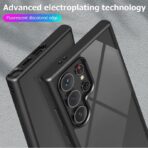 ⁦Q-Series جراب ظهر لهاتف سامسونج جلاكسي Samsung S22 Ultra .⁩ - الصورة ⁦8⁩