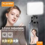 ⁦إضاءة PLOKAMA U160 RGB LED قوية ودوارة مع أوضاع إضاءة متنوعة لإبراز كاميرا هاتفك المحمول أو جهاز الكمبيوتر الخاص بك. كما أنها تُعد إضاءة خارجية مثالية لجميع أنواع صناعة المحتوى (يوتيوب - تيك توك - فيسبوك).⁩ - الصورة ⁦9⁩