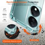 ⁦جراب حماية شفاف رفيع مقاوم للصدمات من مادة TPUمن Gorilla لهاتف   HONOR X7b .⁩ - الصورة ⁦8⁩