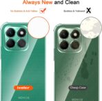 ⁦جراب حماية شفاف رفيع مقاوم للصدمات من مادة TPUمن Gorilla لهاتف  HONOR X8b .⁩ - الصورة ⁦7⁩