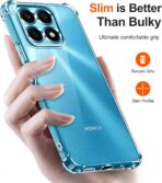 ⁦جراب حماية شفاف رفيع مقاوم للصدمات من مادة TPUمن Gorilla لهاتف  HONOR X8a .⁩ - الصورة ⁦8⁩