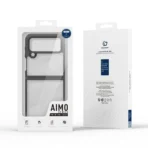⁦حافظة سلسلة Dux Ducis Aimo لهاتف Samsung Z Flip 4 .⁩ - الصورة ⁦11⁩