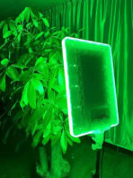 ⁦مصباح تصوير فوتوغرافي LED RGB طراز PM-48 مع حامل ثلاثي القوائم - سطوع قابل للتعديل وطيف ألوان كامل .⁩ - الصورة ⁦8⁩