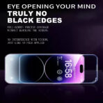 ⁦شاشة حماية G-Rhino زجاج مقسى قوي غير قابل للكسر Privacy لهاتف iPhone 13 .⁩ - الصورة ⁦5⁩