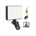 ⁦إضاءة PLOKAMA U160 RGB LED قوية ودوارة مع أوضاع إضاءة متنوعة لإبراز كاميرا هاتفك المحمول أو جهاز الكمبيوتر الخاص بك. كما أنها تُعد إضاءة خارجية مثالية لجميع أنواع صناعة المحتوى (يوتيوب - تيك توك - فيسبوك).⁩ - الصورة ⁦8⁩
