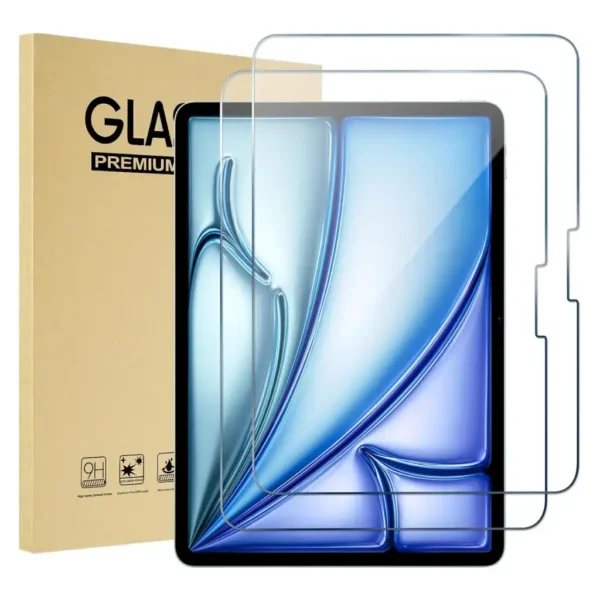 شاشة حماية من الزجاج المقوى عالي الجودة premium مصممة حصريا لجهازApple iPad Pro 11 (2024) .