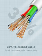 ⁦لدنيو شاحن و مشترك كهربائي LDNIO SC3412 PD بتقنية الشحن السريع 20واط مع 3 منافذ كهرباء و3 منافذ USB 3.0 بميزة الشحن السريع .⁩ - الصورة ⁦17⁩
