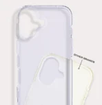 ⁦جراب هاتف Evo Check لهاتف iPhone 16 - مضاد للميكروبات من Tech 21 .⁩ - الصورة ⁦6⁩