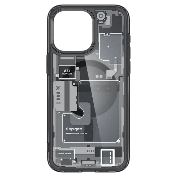 جراب الترا هايبرد زيرو ون ماج فيت لموبايل آيفون 12 برو ومتوافق مع اكسوارات ماج سيف من سبايجن