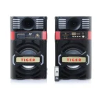 سماعات صب ووفر تايجر، TG-11500  USB / اس دي/ بلوتوث/ 10 بوصة / اف ام / شاشة رقمية / ليد - أسود .