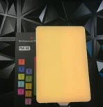 مصباح تصوير فوتوغرافي LED RGB طراز PM-48 مع حامل ثلاثي القوائم - سطوع قابل للتعديل وطيف ألوان كامل .