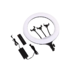 ⁦رينج لايت ليد موديل MF-22- إضاءة ناعمة ومتعددة الوضعيات وآمنة للعين - دوران 360 درجة - مثالي للبث المباشر وتصوير المدونين .⁩ - الصورة ⁦6⁩