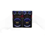 سماعات صب ووفر تايجر، TG – 11900 مقاس 10 بوصات مزود بمنفذ USB ومنفذ لبطاقة SD وخاصية البلوتوث وراديو FM وإضاءة LED TG-SB-B016 - أسود .