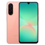 هاتف سامسونج جالاكسي A26 ثنائي الشريحة 5G بسعة 128 جيجابايت/6 جيجابايت - لون وردي خوخي .