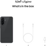 ⁦سامسونج جالاكسي A36 هاتف ذكي أندرويد الجيل الخامس 5G، ذاكرة تخزين 128GB، ذاكرة RAM 8GB، اسود رائع، 6 تحديثات لنظام التشغيل، شاشة كبيرة، معالج ثماني النواة .⁩ - الصورة ⁦2⁩