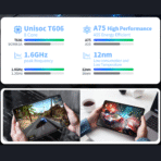 ⁦تابلت G-TAB Pad10 Pro – شاشة 10.1 بوصة – ذاكرة 128 جيجا + رام 10 جيجا | أداء قوي وتصميم أنيق .⁩ - الصورة ⁦7⁩