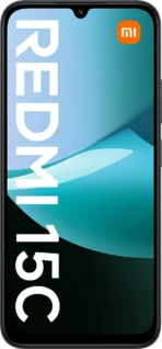 ⁦ريدمي 15C ثنائي الشريحة، ذاكرة 128 جيجابايت، ذاكرة وصول عشوائي 6 جيجابايت، يدعم شبكة الجيل الرابع LTE، أسود منتصف الليل .⁩ - الصورة ⁦2⁩