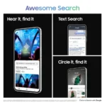 ⁦هاتف سامسونج جالاكسي A56 بنظام أندرويد وذاكرة تخزين 256 جيجابايت وذاكرة رام سعة 12 جيجابايت مع شاشة كبيرة وبطارية تدوم طويلًا، يدعم 6 ترقيات لنظام التشغيل، لون زيتوني .⁩ - الصورة ⁦4⁩