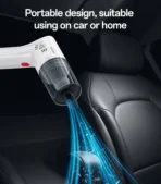 ⁦مكنسة كهربائية يدوية YESIDO VC10 بقوة شفط 5000 باسكال وسرعة دوران 45500 دورة في الدقيقة، أداة تنظيف منزلية وسيارات⁩ - الصورة ⁦5⁩