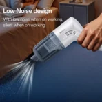 ⁦مكنسة كهربائية يدوية YESIDO VC10 بقوة شفط 5000 باسكال وسرعة دوران 45500 دورة في الدقيقة، أداة تنظيف منزلية وسيارات⁩ - الصورة ⁦6⁩