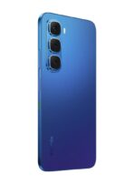 ⁦إنفينيكس هوت 60i، سعة تخزين 256 جيجابايت، ذاكرة وصول عشوائي 8 جيجابايت، يدعم شبكة الجيل الرابع، شريحتين - أزرق داكن .⁩ - الصورة ⁦5⁩