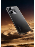 ⁦ريلمي نوت 60x ، سعة 64 جيجا بايت ، رام 3 جيجا بايت ، شبكة 4G LTE ، شريحتين - اسود ماربل .⁩ - الصورة ⁦3⁩