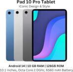 ⁦تابلت G-TAB Pad10 Pro – شاشة 10.1 بوصة – ذاكرة 128 جيجا + رام 4 جيجا | أداء قوي وتصميم أنيق .⁩ - الصورة ⁦6⁩