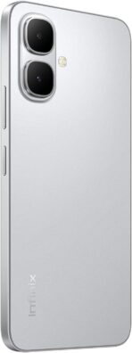 ⁦هاتف إنفينيكس سمارت 10 ثنائي الشريحة، سعة تخزين 128 جيجابايت، ذاكرة وصول عشوائي 4 جيجابايت، يدعم شبكة الجيل الرابع LTE - فضي تيتانيوم .⁩ - الصورة ⁦2⁩