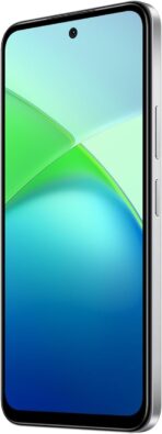 ⁦هاتف إنفينيكس سمارت 10 ثنائي الشريحة، سعة تخزين 128 جيجابايت، ذاكرة وصول عشوائي 4 جيجابايت، يدعم شبكة الجيل الرابع LTE - فضي تيتانيوم .⁩ - الصورة ⁦4⁩