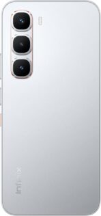 ⁦إنفينيكس هوت 60 برو، سعة تخزين 256 جيجابايت، ذاكرة وصول عشوائي 8 جيجابايت، يدعم شبكة الجيل الرابع LTE، شريحتين - فضي تيتانيوم .⁩ - الصورة ⁦2⁩