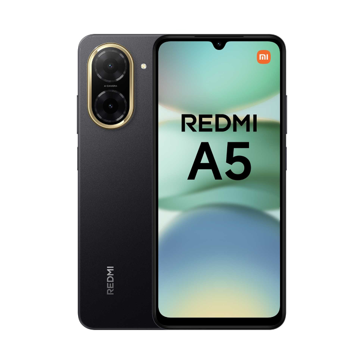 New Project (31)-1752152599 شاومي Redmi A5، رامات 4 جيجابايت، 128 جيجابايت - كاميرا مزدوجة بتقنية الذكاء الاصطناعي بدقة 32 ميجابكسل - أسود . - الصورة 1