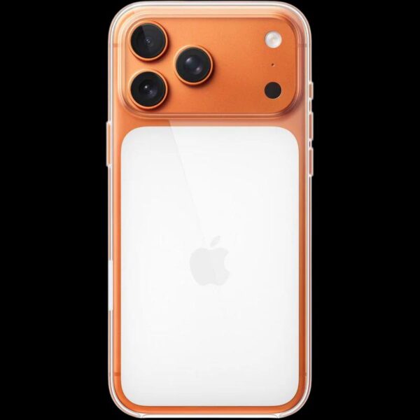 غطاء مغناطيسي شفاف مع تقنية MagSafe لسلسلة هواتف iPhone 17.