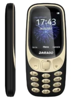 ⁦موبايل دراجو D14 بشريحتين اتصال، 32 ميجابايت، ذاكرة رام 32 ميجابايت، شبكة الجيل الثاني ال تي اي - كحلي .⁩ - الصورة ⁦3⁩