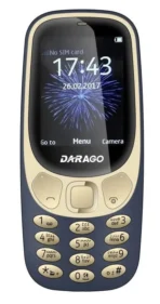 ⁦موبايل دراجو D14 بشريحتين اتصال، 32 ميجابايت، ذاكرة رام 32 ميجابايت، شبكة الجيل الثاني ال تي اي - كحلي .⁩ - الصورة ⁦5⁩