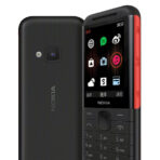 ⁦نوكيا هاتف محمول ثنائي الشريحة موبايل 5310 - أسود / أحمر .⁩ - الصورة ⁦3⁩