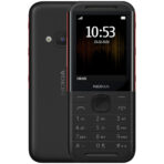 نوكيا هاتف محمول ثنائي الشريحة موبايل 5310 - أسود / أحمر .