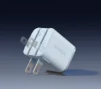 ⁦شاحن أنكر نانو الذكي A121D بقوة 45 واط من النوع C للشحن السريع، مدمج وقابل للطي مع قابس USB-C .⁩ - الصورة ⁦2⁩