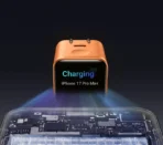 ⁦شاحن أنكر نانو الذكي A121D بقوة 45 واط من النوع C للشحن السريع، مدمج وقابل للطي مع قابس USB-C .⁩ - الصورة ⁦9⁩