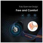 ⁦سماعات رأس أورايمو رياضية مفتوحة الأذن اوبن سيركلت، OPN-40D، تصميم جديد صحي ومريح،  بلوتوث لاسلكية ، أزرق .⁩ - الصورة ⁦18⁩