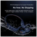 ⁦سماعات رأس أورايمو رياضية مفتوحة الأذن اوبن سيركلت، OPN-40D، تصميم جديد صحي ومريح،  بلوتوث لاسلكية ، أزرق .⁩ - الصورة ⁦20⁩