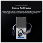 ⁦سماعات رأس أورايمو رياضية مفتوحة الأذن اوبن سيركلت، OPN-40D، تصميم جديد صحي ومريح،  بلوتوث لاسلكية ، أزرق .⁩ - الصورة ⁦15⁩