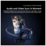 ⁦سماعات رأس أورايمو رياضية مفتوحة الأذن اوبن سيركلت، OPN-40D، تصميم جديد صحي ومريح،  بلوتوث لاسلكية ، أزرق .⁩ - الصورة ⁦16⁩