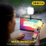 ⁦ZOOVIA R-004  مصباح رينج لايت للكاميرا ا و للهاتف المحمول  .⁩ - الصورة ⁦6⁩