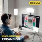 ⁦ZOOVIA RS-001  رينج لايت دوران 360° لمرونة كاملة في كل زوايا التصويرمثالية للموبايل .⁩ - الصورة ⁦3⁩
