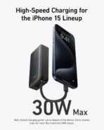 ⁦أنكر نانو باور بانك بقوة 30 وات USB-C بيلد أن UN (excluded CN, Europe) - A1259H31 - أزرق .⁩ - الصورة ⁦5⁩